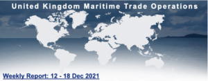 Read more about the article UKMTO – Weekly Report: 12 – 18 Dec 2021