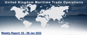 Read more about the article UKMTO – Weekly Report: 02 – 08 Jan 2022
