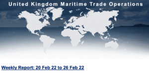 Read more about the article UKMTO – Weekly Report: 20 Feb 22 to 26 Feb 22