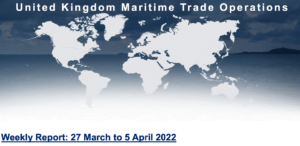 Read more about the article UKMTO – Weekly Report: 27 March to 5 April 2022