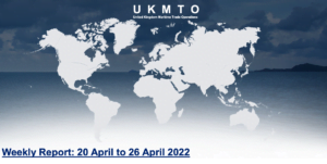 Read more about the article UKMTO – Weekly Report: 20 April to 26 April 2022