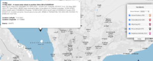 Read more about the article 19 May 2022 – A vessel under attack in position 34nm SW of HODEIDAH