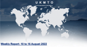Read more about the article UKMTO – Weekly Report: 10 to 16 August 2022