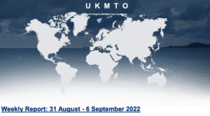 Read more about the article UKMTO – Weekly Report: 31 August – 6 September 2022