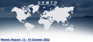 Read more about the article UKMTO – Weekly Report: 12 – 18 October 2022