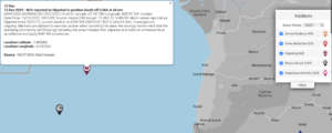Read more about the article 13 Dec 2022 – M/V reported as Hijacked in position South off LUBA at 44 nm