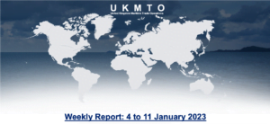Read more about the article UKMTO – Weekly Report: 4 to 11 January 2023