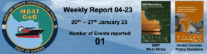 Read more about the article MDAT-GoG Weekly Report 20th – 27th January 23
