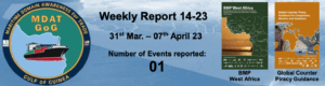 Read more about the article MDAT-GoG Weekly Report 31st Mar. – 07th April 23
