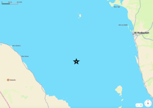Read more about the article 22 AUGUST 2024 – ATTACK, WSW OFF AL HODAYDAH